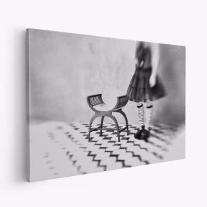 Canvas print - I can't go back to yesterday because I was a different person then