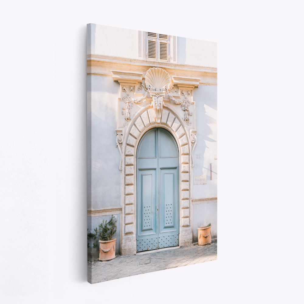 Canvas print - Blue tones of Rome - Italy travel photography