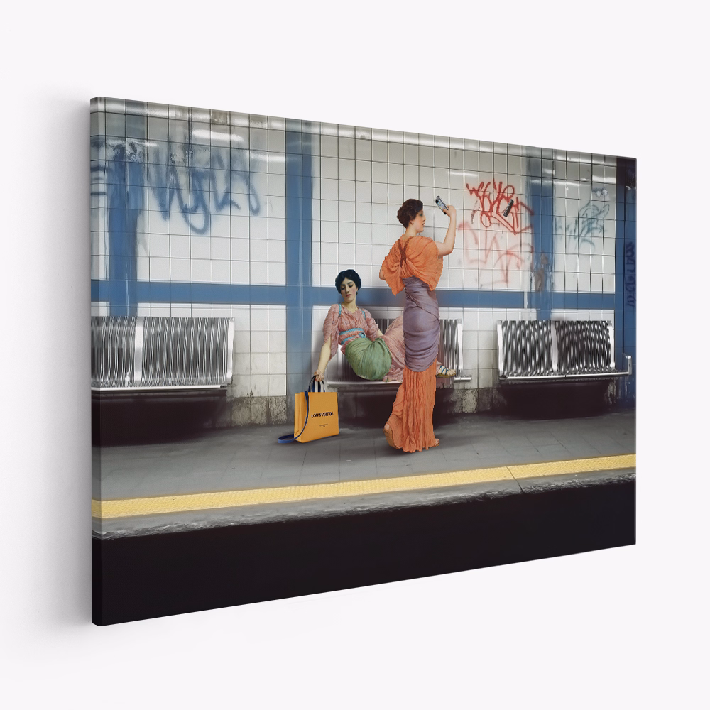 Canvas print - The Art of Waiting