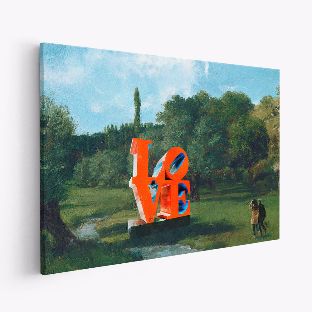 Canvas print - The Love Found