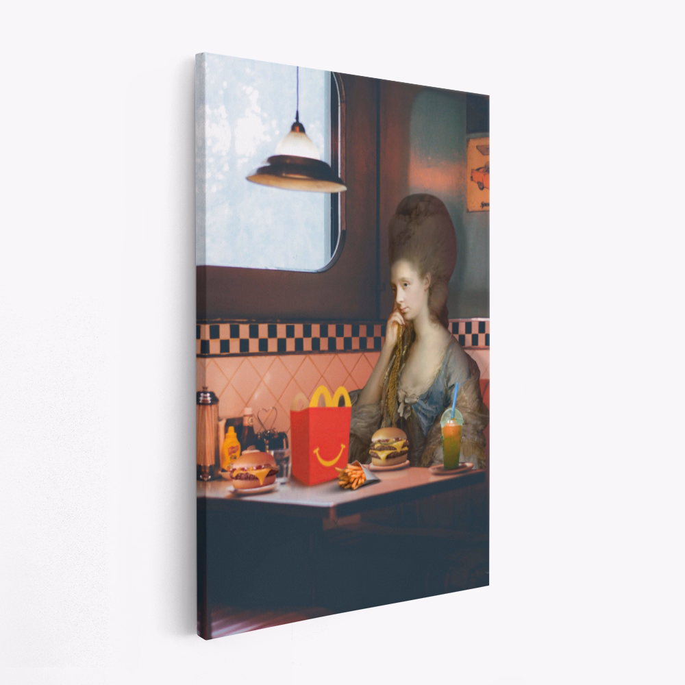 Canvas print - You Left Me Thrown