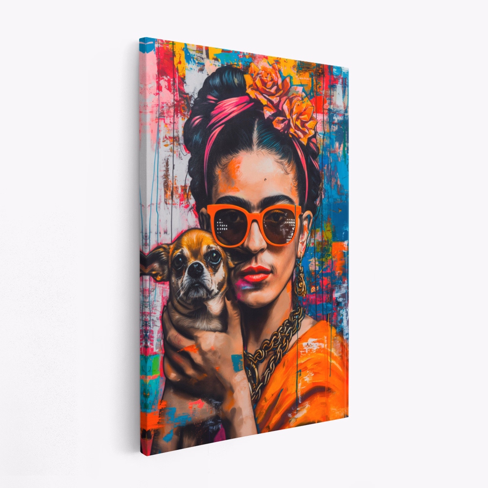 Canvas print - Frida Pop
