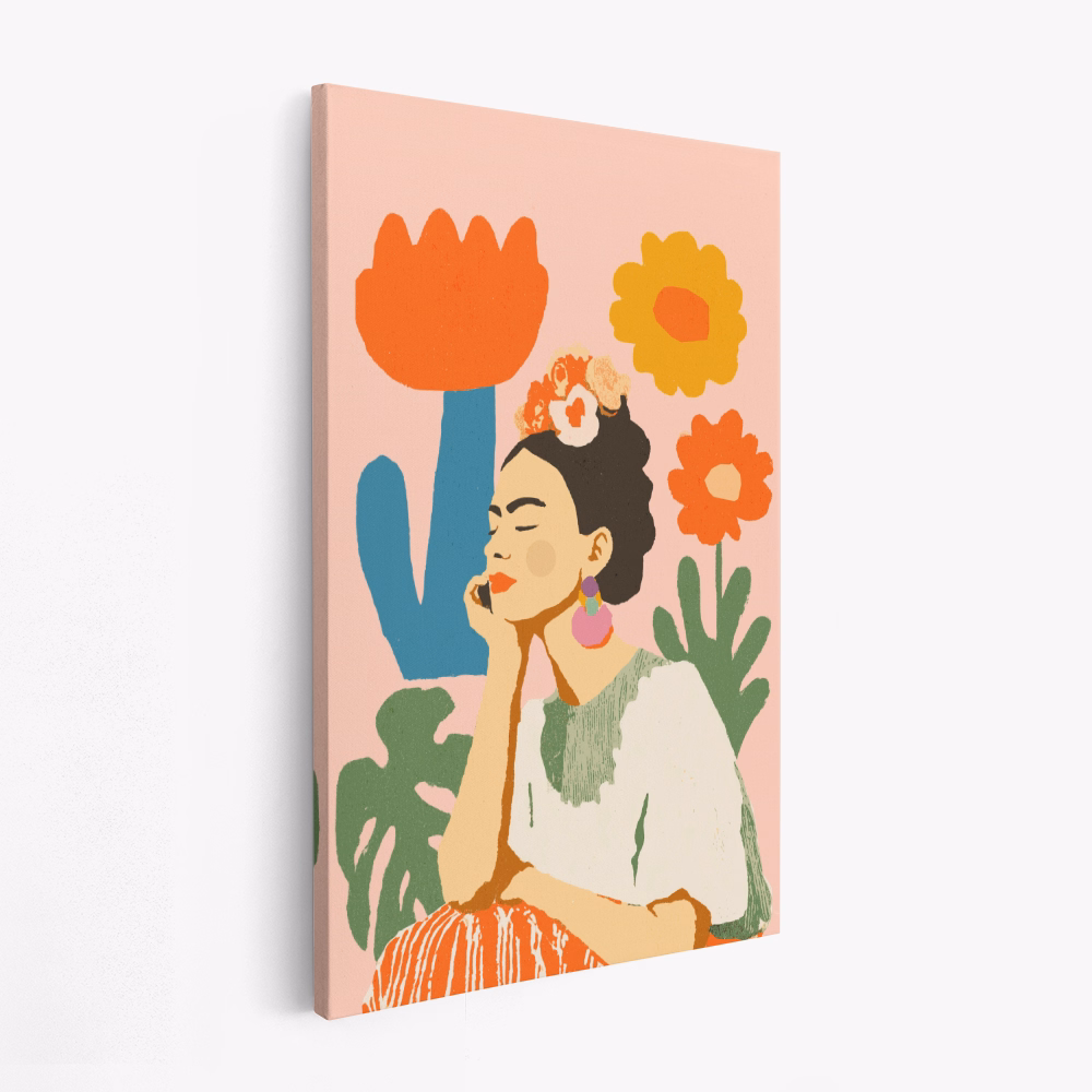 Canvas print - Frida Primavera No 02
